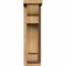 Ekena Millwork New Brighton Smooth Corbel w/Backplate, Western Red Cedar, 5 1/2"W x 12"D x 20"H COR06X12X20NEB01SWR - alternate 4